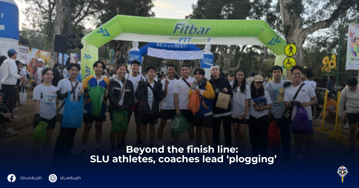 Beyond the finish line: SLU athletes, coaches lead ‘plogging’