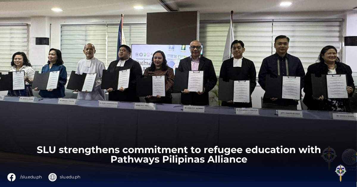 SLU strengthens commitment to refugee education with Pathways Pilipinas Alliance