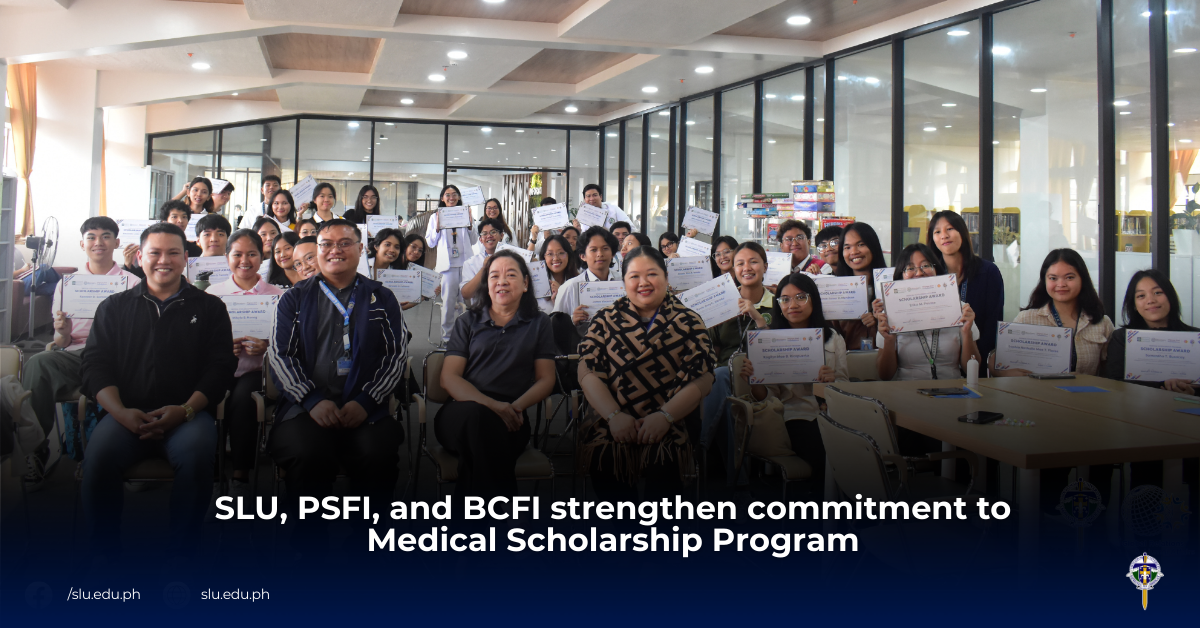 SLU, PSFI, and BCFI strengthen commitment to Medical Scholarship Program