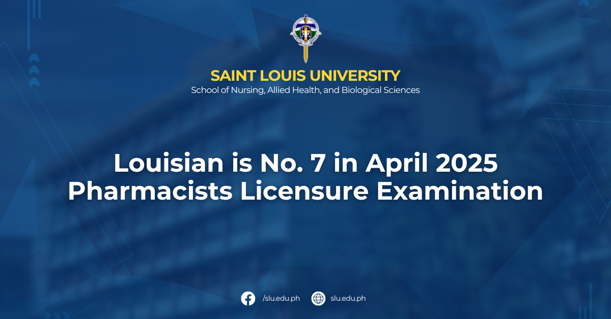 Louisian is No. 7 in April 2025 Pharmacists Licensure Examination