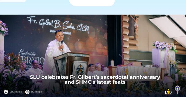 Sacerdotal Anniversary Rev. Fr. Gilbert B. Sales