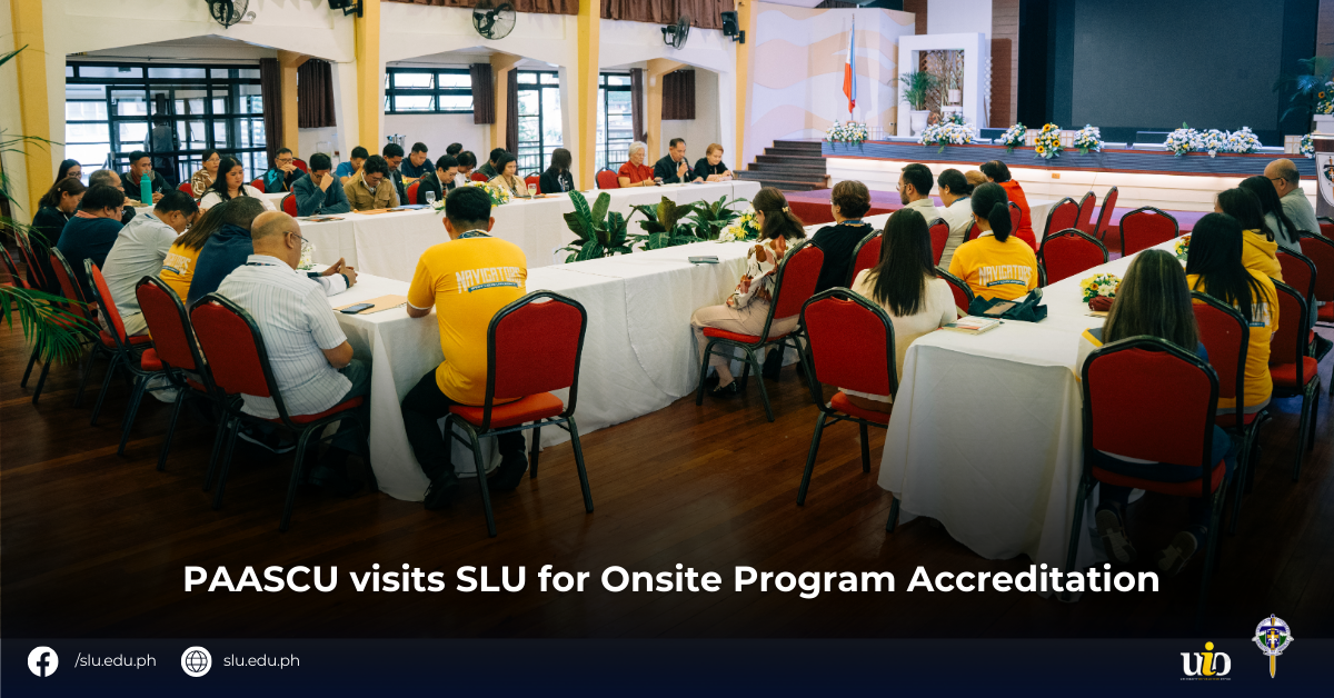 PAASCU visits SLU for Onsite Program Accreditation