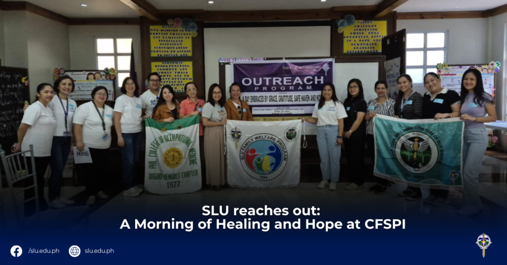 SLU reaches out: A Morning of Healing and Hope at CFSPI