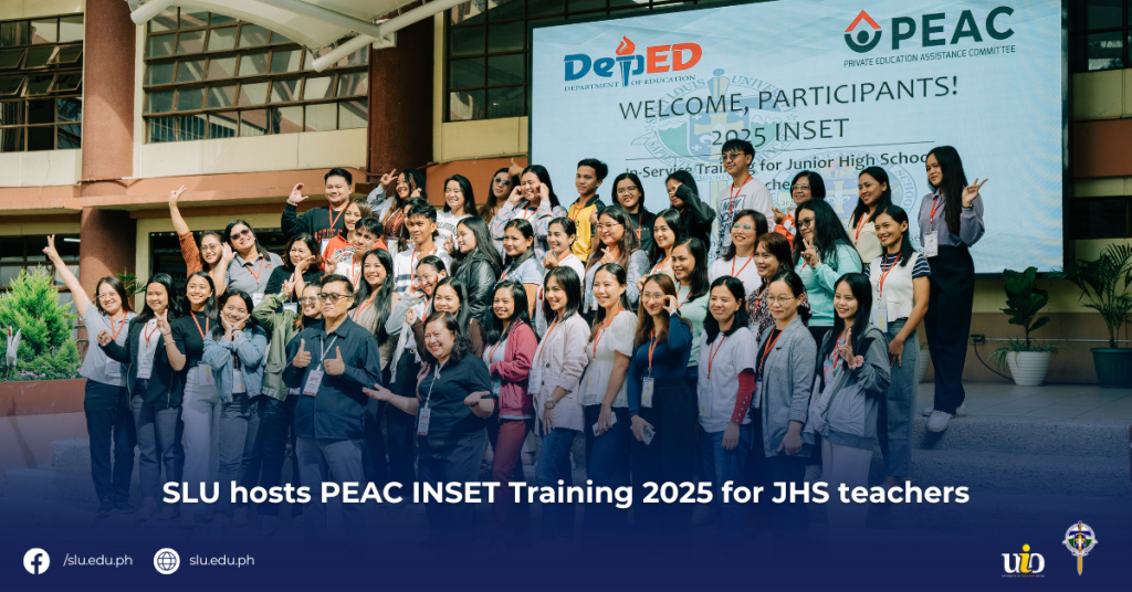 SLU hosts PEAC INSET Training 2025 for JHS teachers