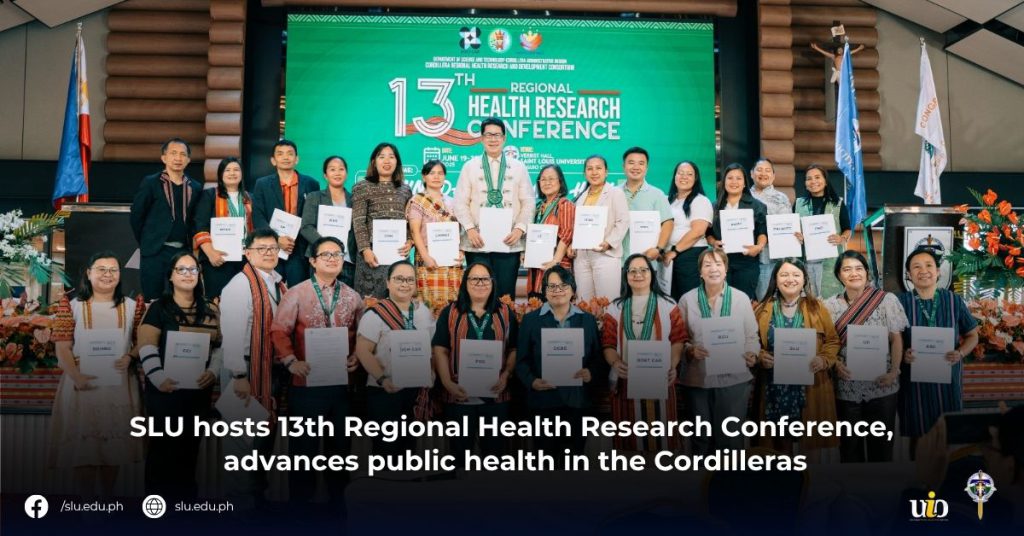SLU hosts 13th Regional Health Research Conference, advances public health in the Cordilleras