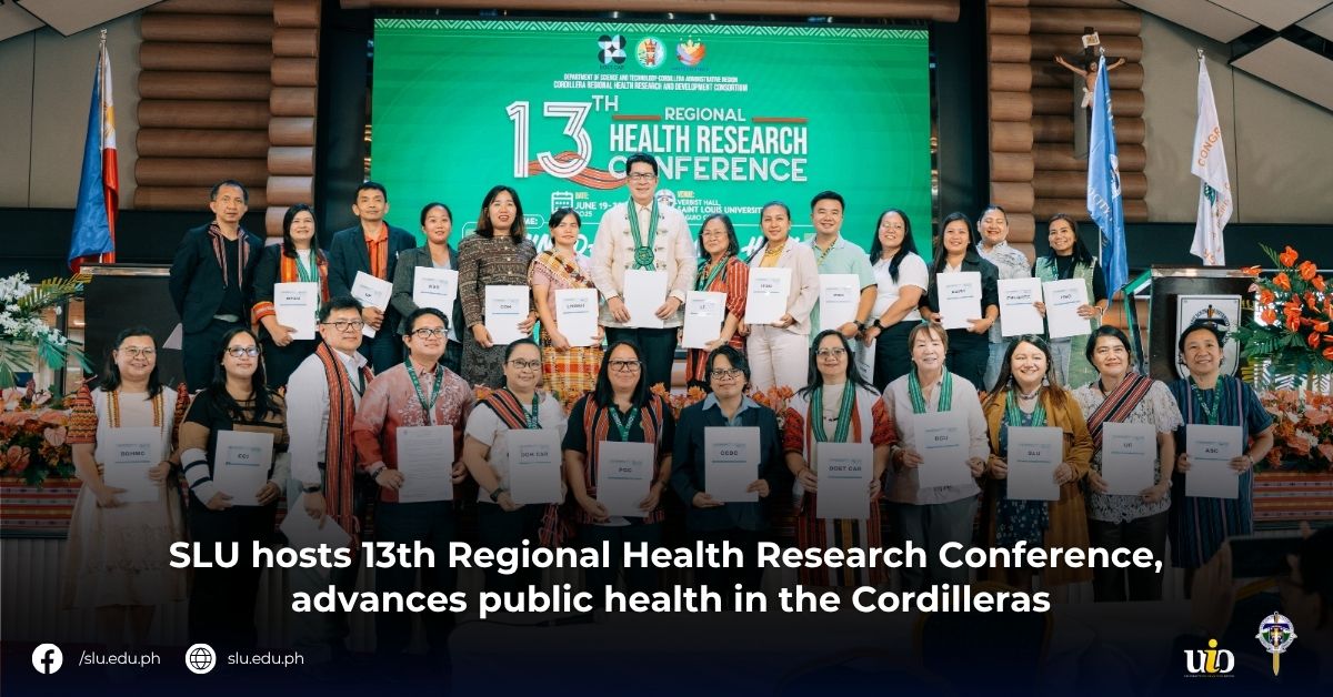 SLU hosts 13th Regional Health Research Conference, advances public health in the Cordilleras