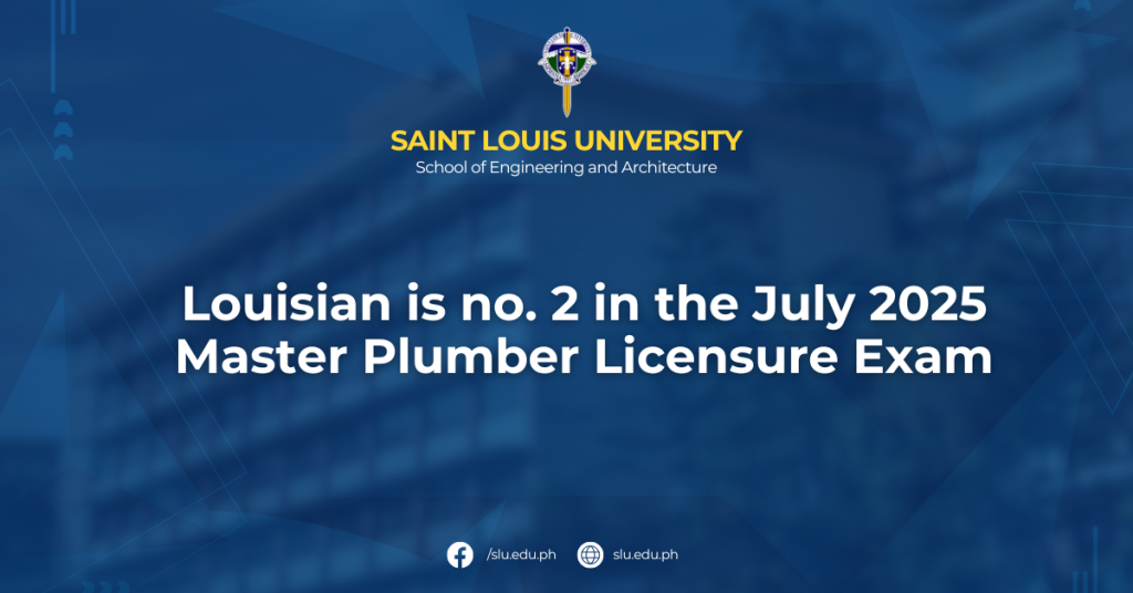 Louisian ranks 2nd in the July 2025 Master Plumber Licensure Exam