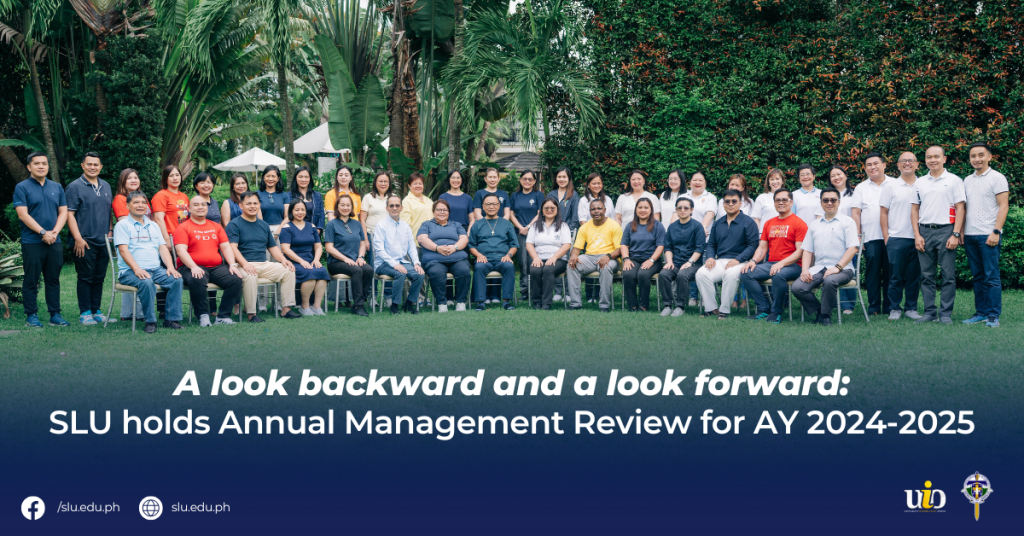 A look backward and a look forward: SLU holds Annual Management Review for AY 2024-2025