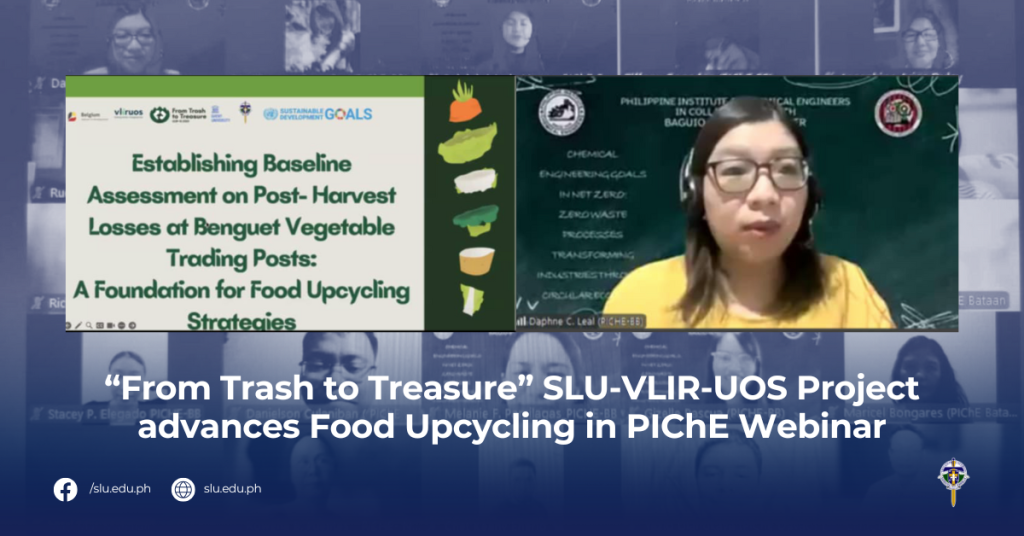 “From Trash to Treasure” SLU-VLIR-UOS Project advances Food Upcycling in PIChE Webinar