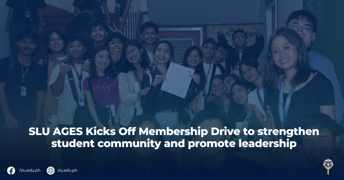 SLU AGES kicks off Membership Drive to strengthen student community and promote leadership