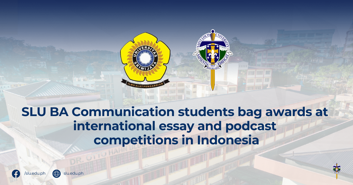 SLU BA Communication students bag awards at international essay and podcast competitions in Indonesia