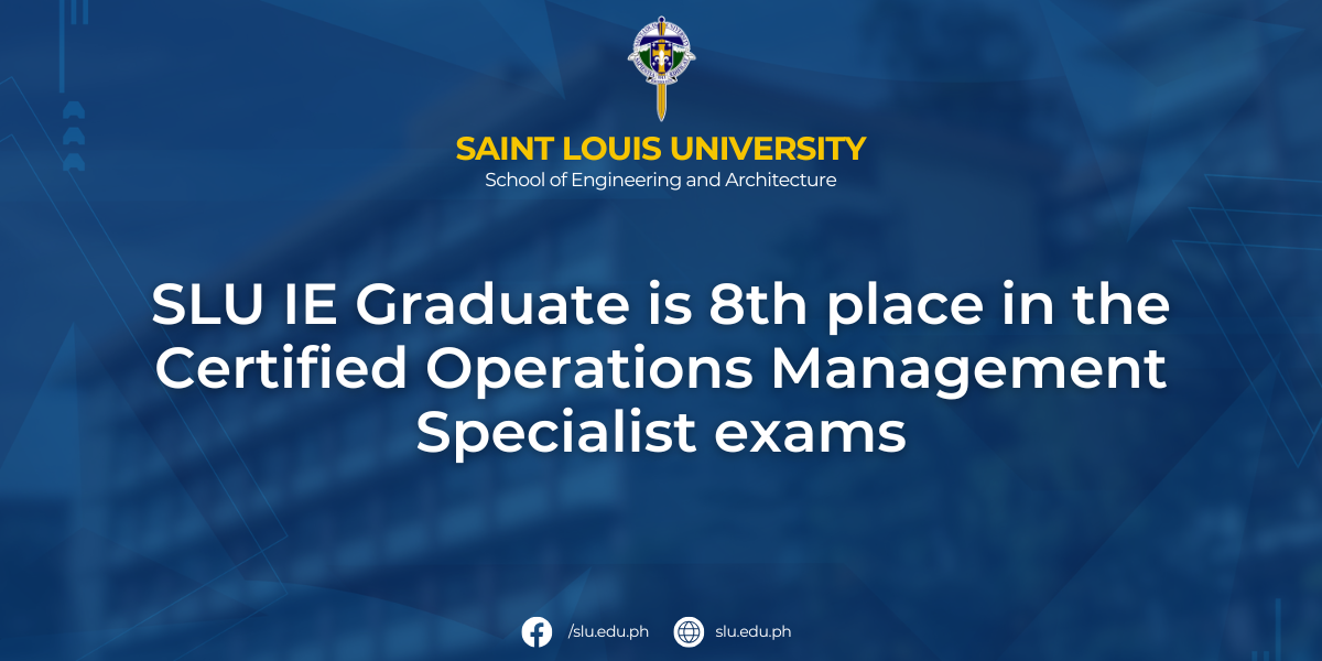 Certified Operations Management Specialist Certified Operations Management Specialist