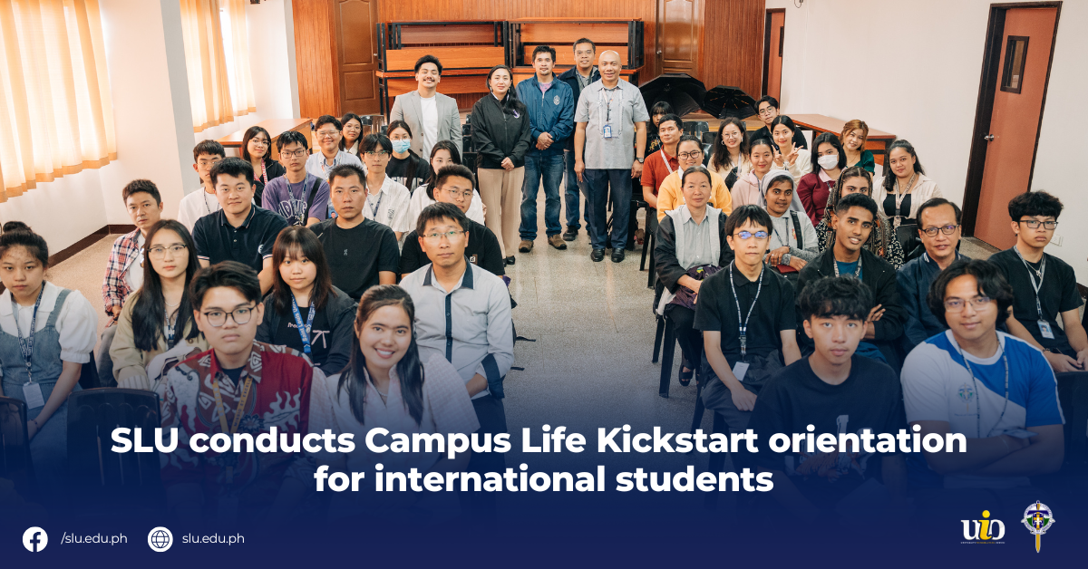 SLU conducts Campus Life Kickstart orientation for international students