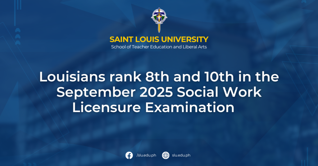 Louisians rank 8 and 10 in September 2025 Social Workers Licensure Exam 
