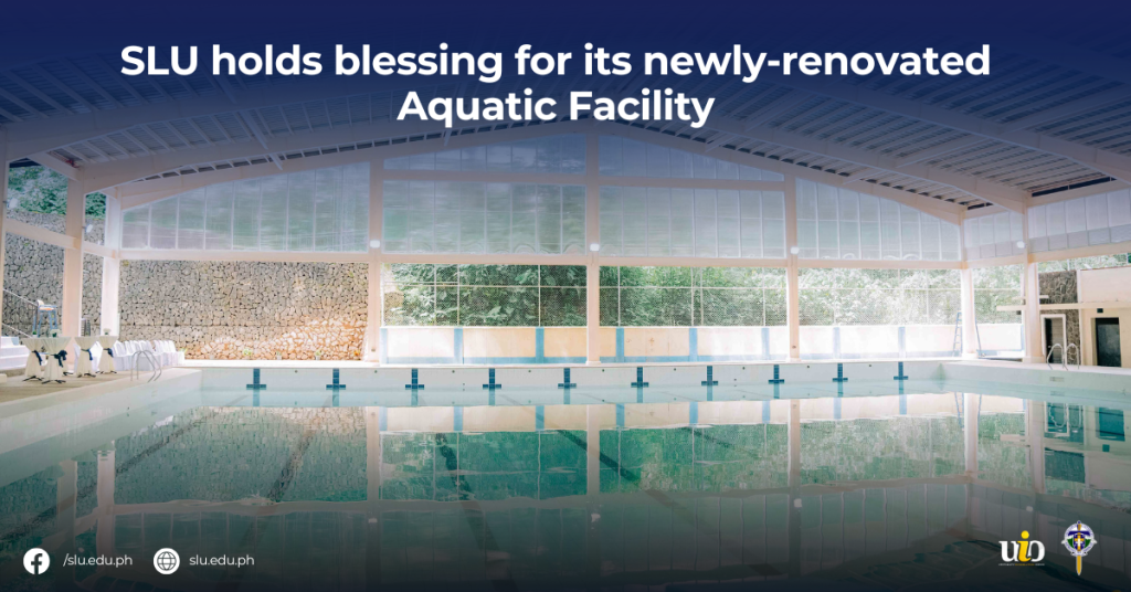 SLU holds blessing for its newly-renovated Aquatic Facility