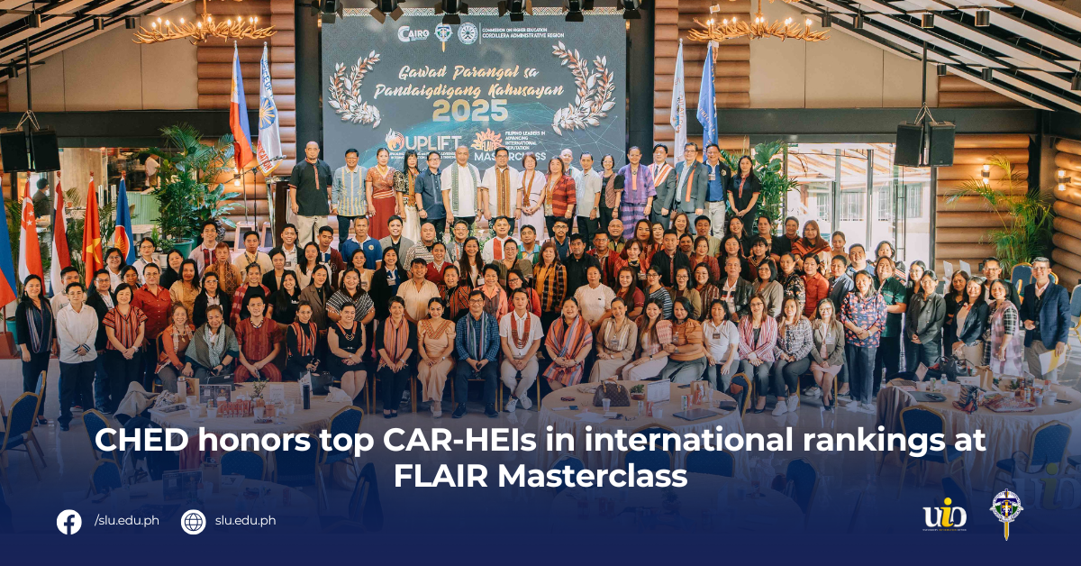 CHED honors top CAR-HEIs in international rankings at FLAIR Masterclass