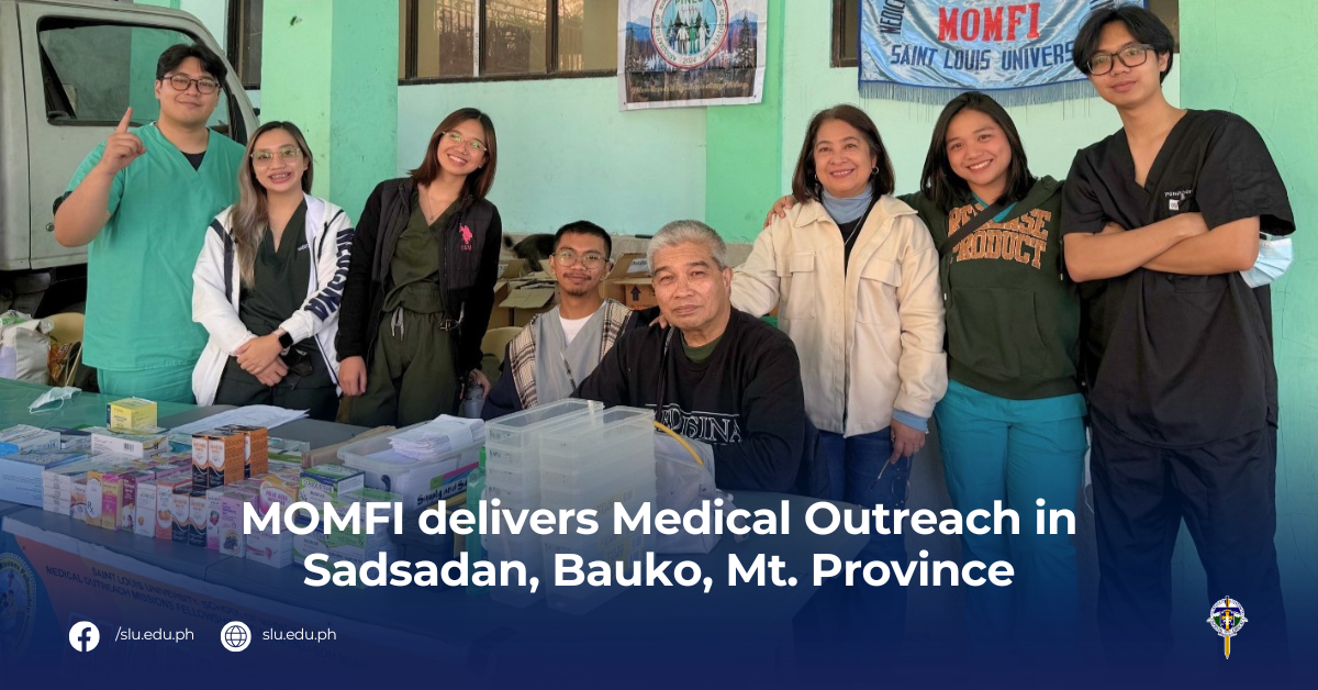 MOMFI conducts medical outreach in Sadsadan, Bauko, Mt. Province