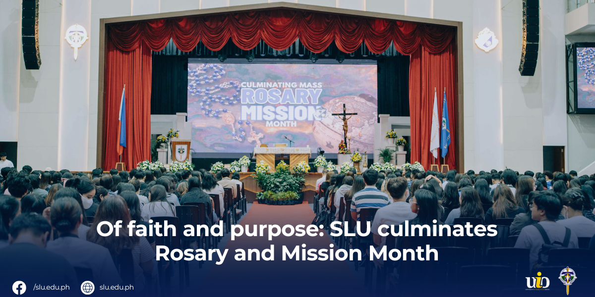 Of faith and purpose SLU culminates Rosary and Mission Month