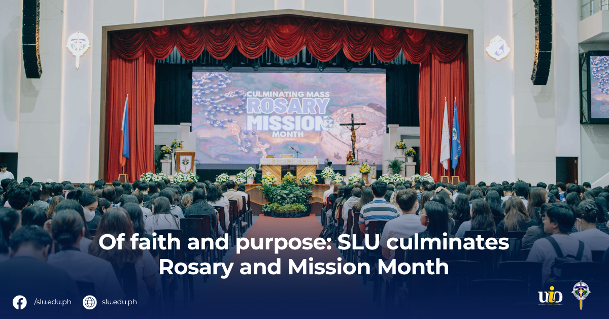 Of faith and purpose SLU culminates Rosary and Mission Month