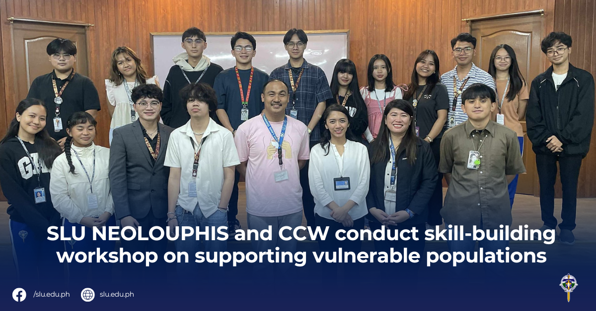 SLU NEOLOUPHIS and CCW conduct skill-building workshop on supporting vulnerable populations
