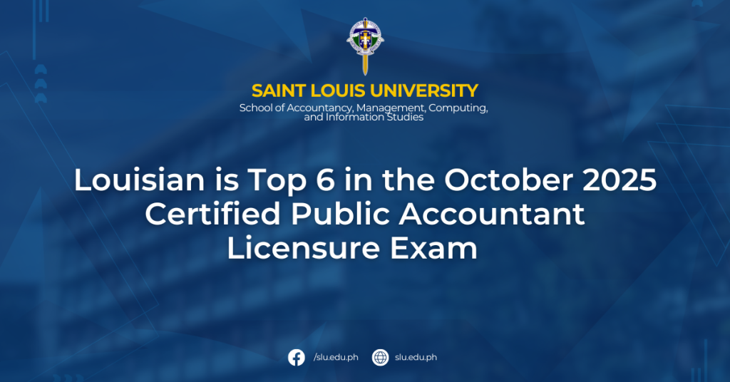 Louisian is Top 6 in the October 2025 Certified Public Accountant Licensure Exam 