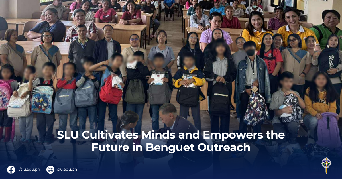 SLU Cultivates Minds and Empowers the Future in Benguet Outreach