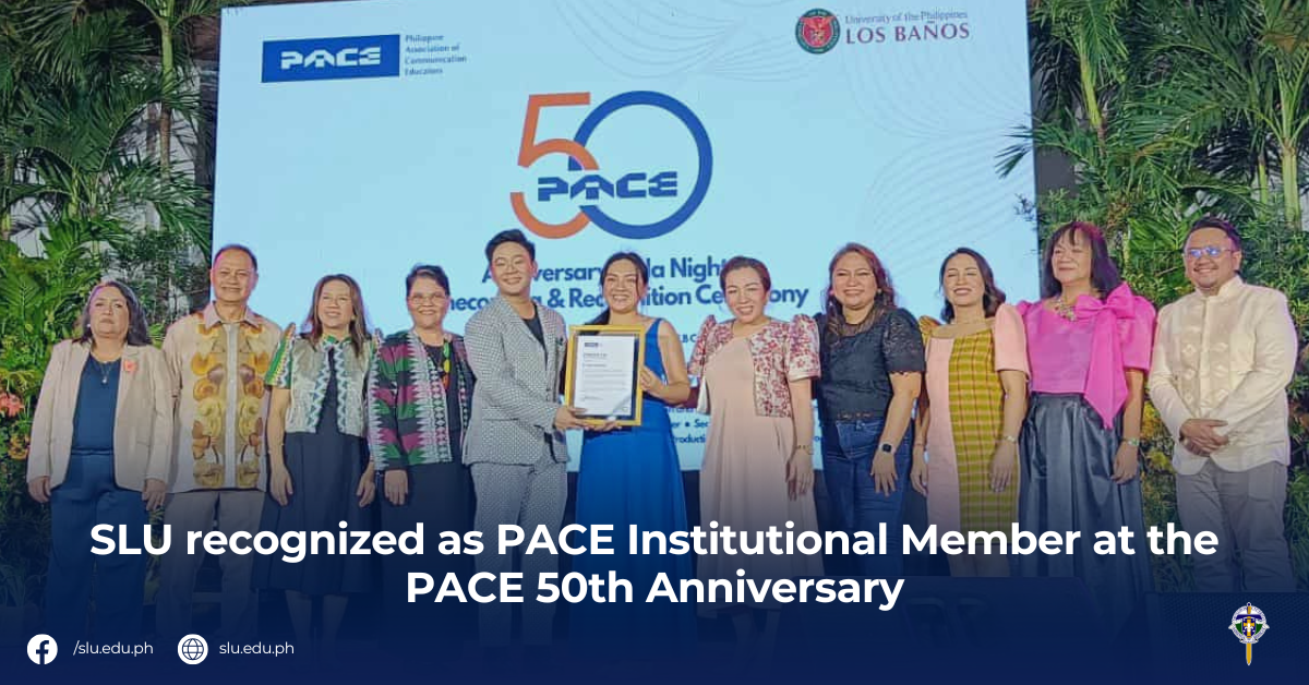 SLU recognized as PACE Institutional Member at the PACE 50th Anniversary