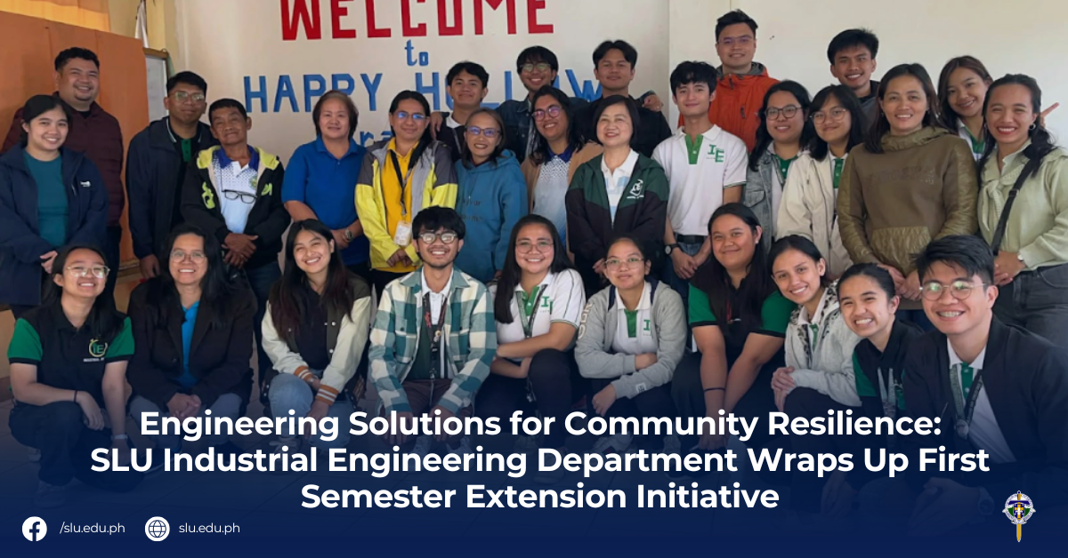 Engineering Solutions for Community Resilience: SLU Industrial Engineering Department Wraps Up First Semester Extension Initiatives