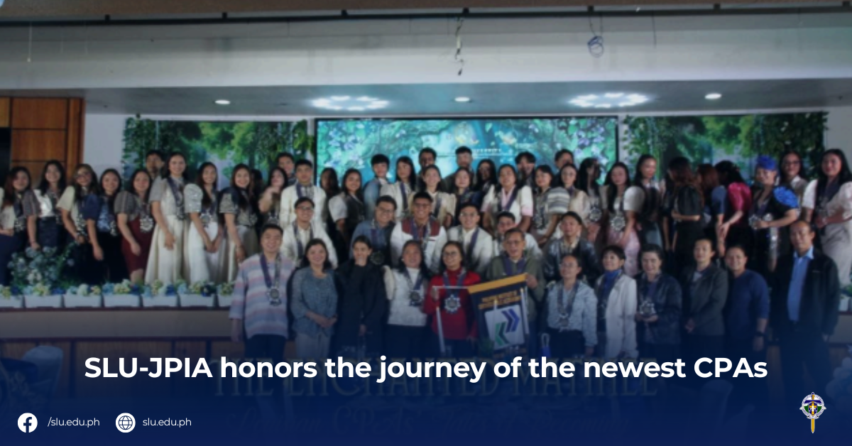 SLU-JPIA honors the journey of the newest CPAs