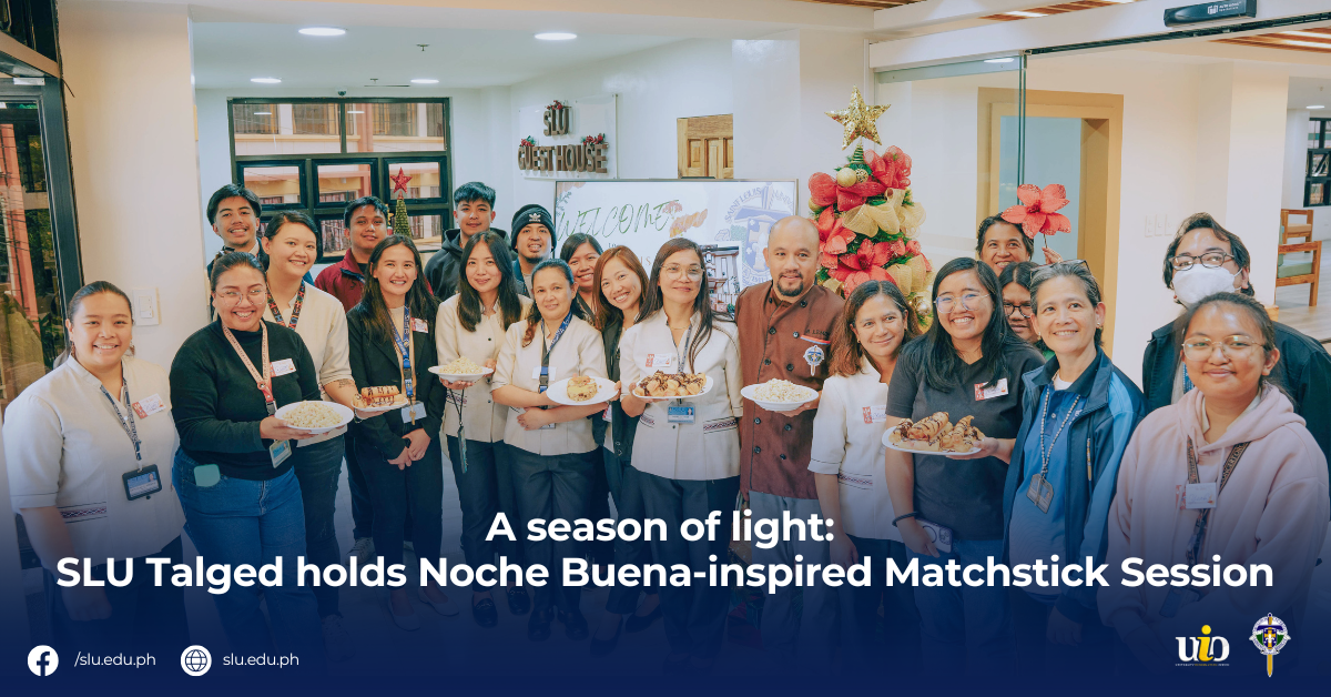A season of light: SLU Talged holds Noche Buena-inspired Matchstick Session