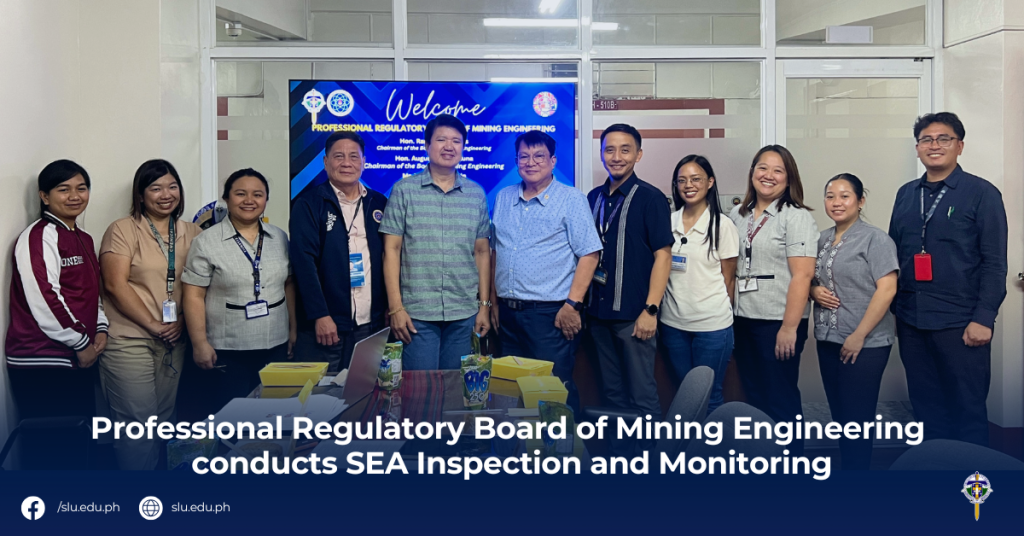 Professional Regulatory Board of Mining Engineering conducts SEA Inspection and Monitoring