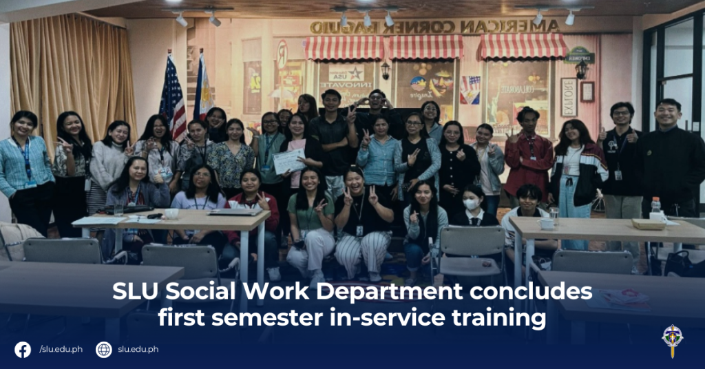SLU Social Work Department concludes first semester in-service training