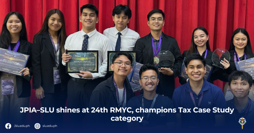 JPIA–SLU shines at 24th RMYC, champions Tax Case Study category