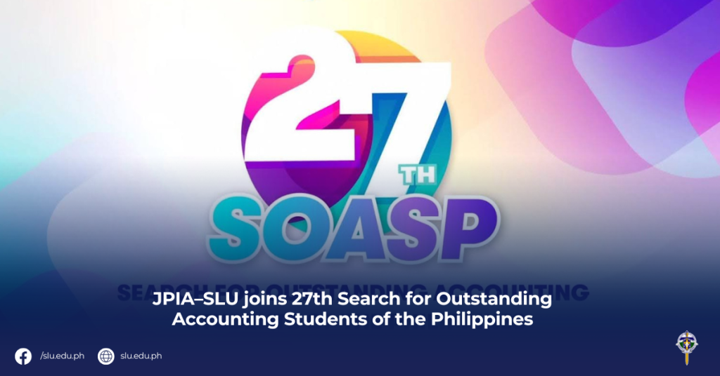 JPIA–SLU joins 27th Search for Outstanding Accounting Students of the Philippines