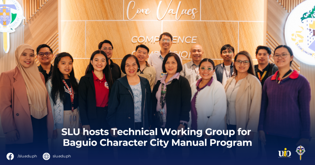SLU hosts Technical Working Group for Baguio Character City Manual Program