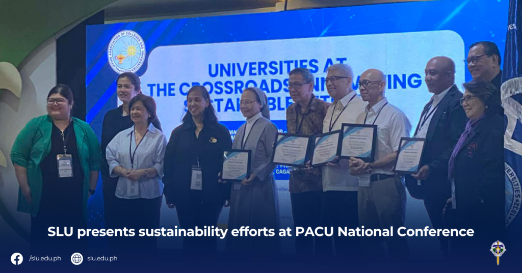 SLU presents sustainability efforts at PACU National Conference