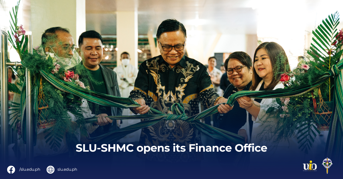 SLU-SHMC opens its Finance Office