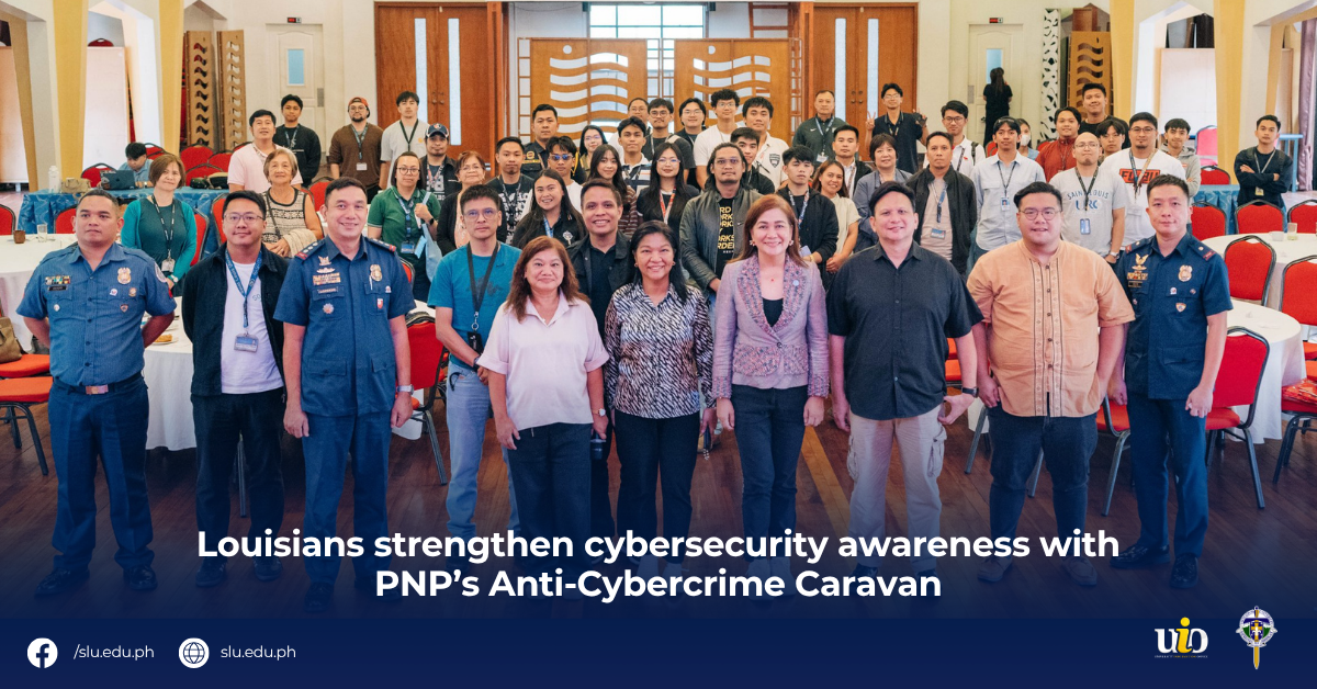 Louisians strengthen cybersecurity awareness with PNP’s Anti-Cybercrime Caravan