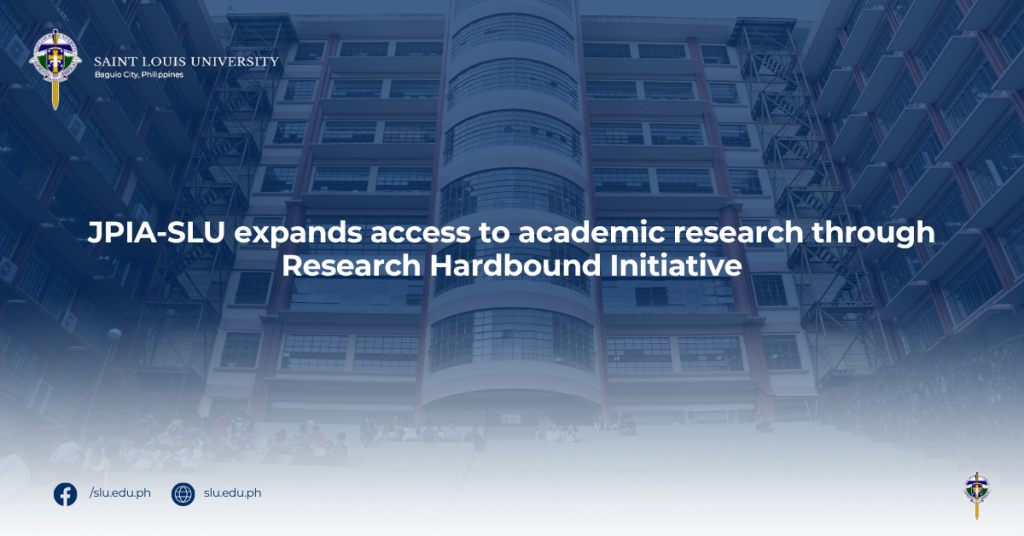 JPIA-SLU expands access to academic research through Research Hardbound Initiative